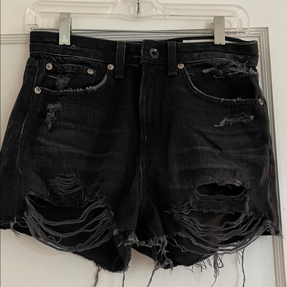 Rag and bone distressed shorts